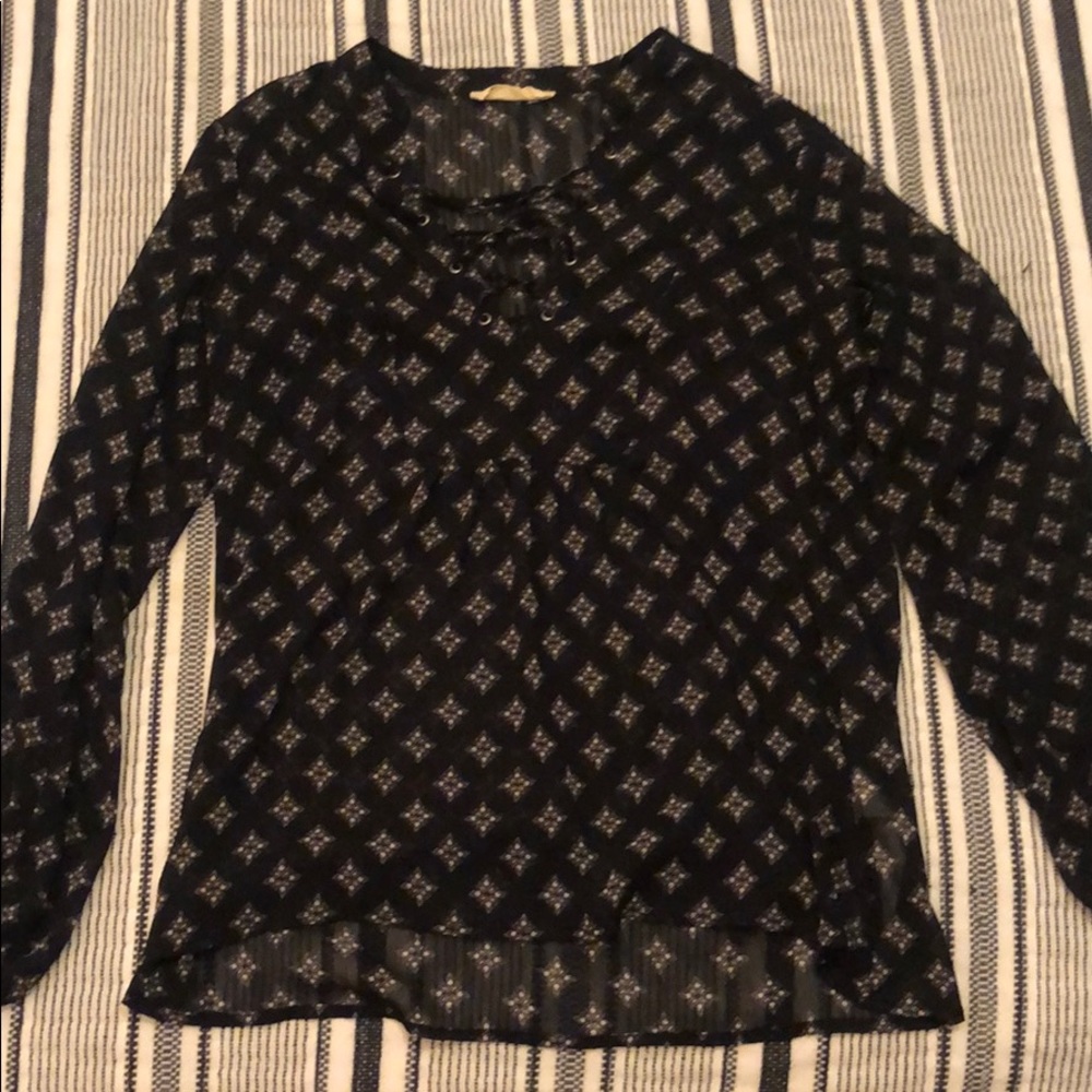 black blouse